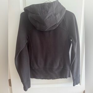 Lululemon Athletica Black Zip-Up Hoodie Size 6 MINT CON.